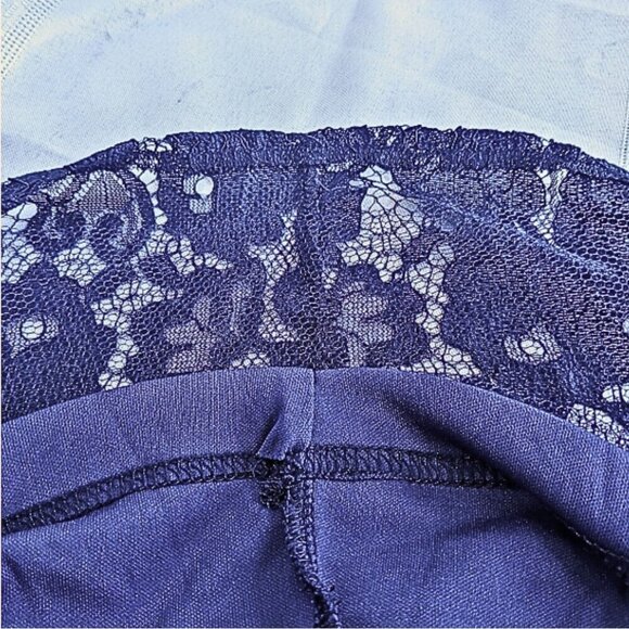 NWT PROMGIRL Illusion Sweetheart Lace Overlay Open Back Gown m25243 Size M - Picture 5 of 7